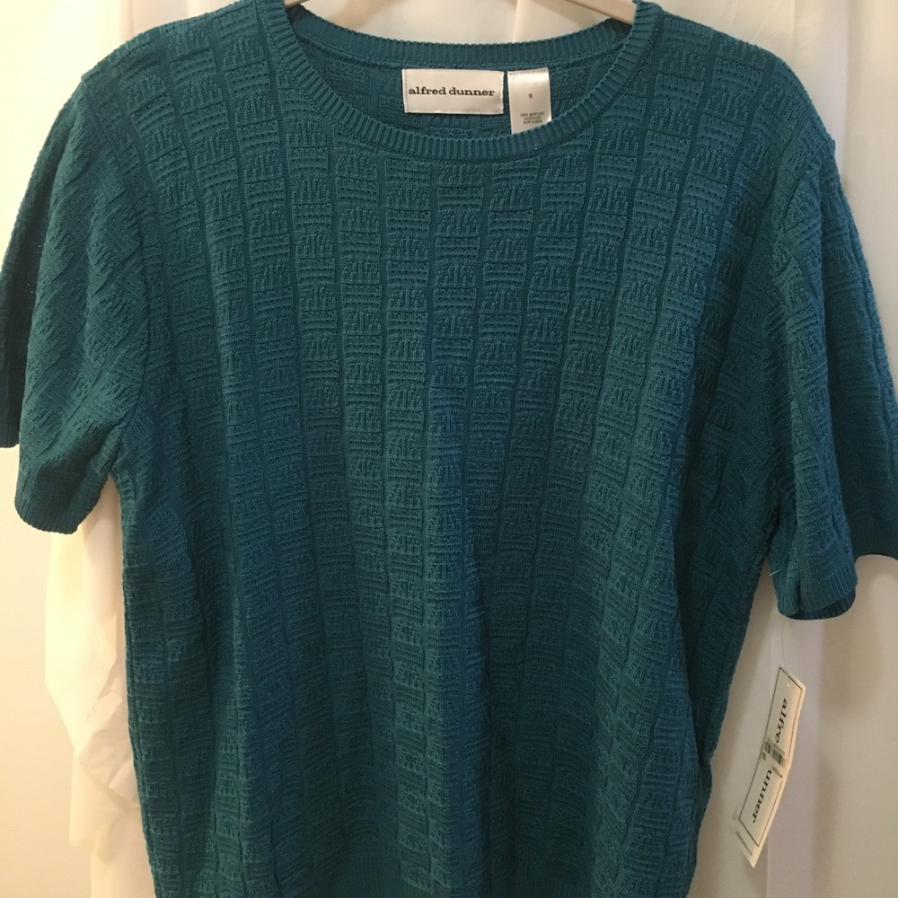 Alfred Dunner Women’s Small Short Sleeve Blouse